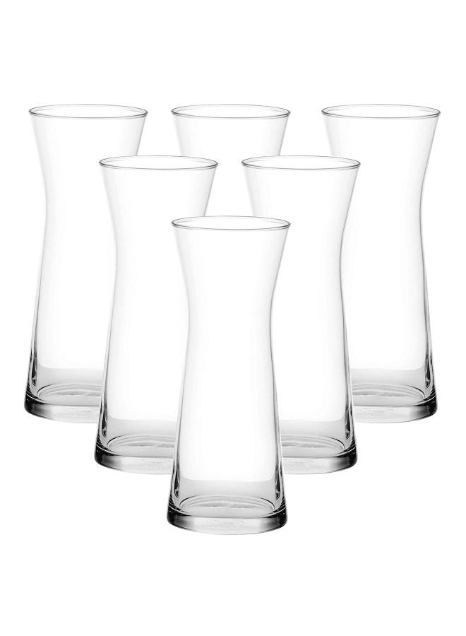 Ocean 6 Piece Carafe Glass Set, 610ml Capacity - Clear - Image 2